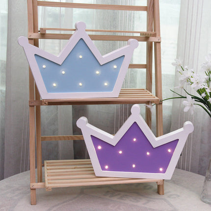 Nordic ins night light wall decoration crown light