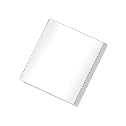 Square glossy brooch