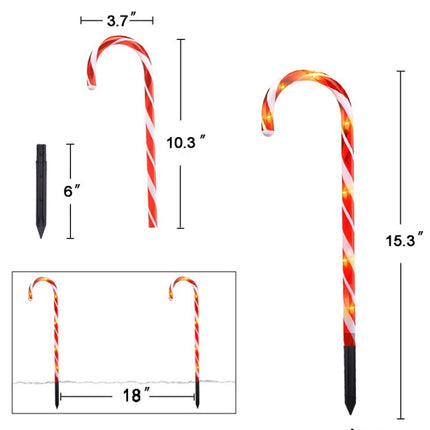 Candy Christmas tree decoration lights