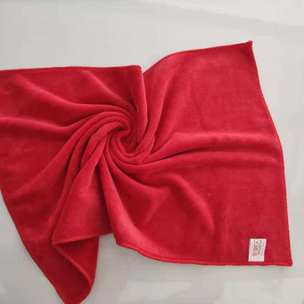 450g Large Thick Fiber Fleece Towel For Wiping Cars