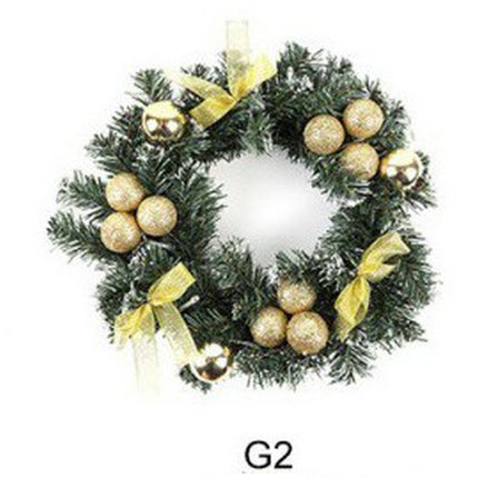 Window Props Layout Decoration Christmas Garland With Lights