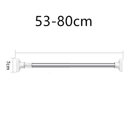 Drilling Telescopic Pole Bathroom Toilet Hanging Clothes Air Pole