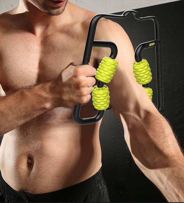 Foam shaft muscle relaxer mace stick leg massage roller stovepipe massage stick