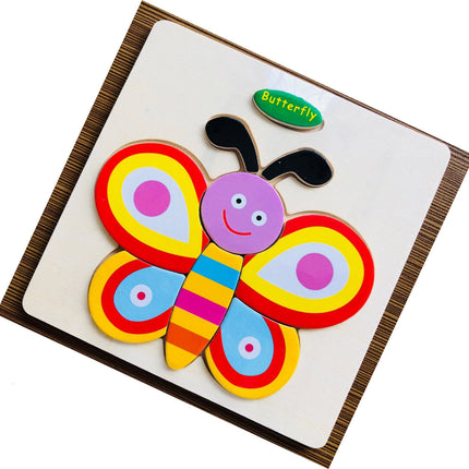 Wooden 3D puzzle