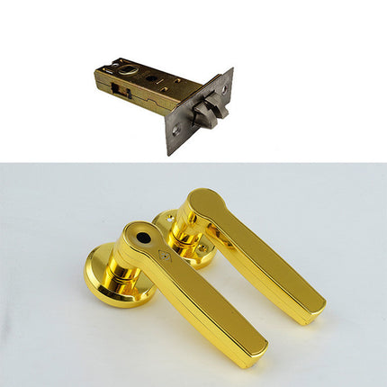 Indoor zinc alloy fingerprint handle lock