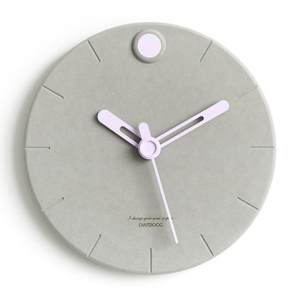 Simple creative wall clock