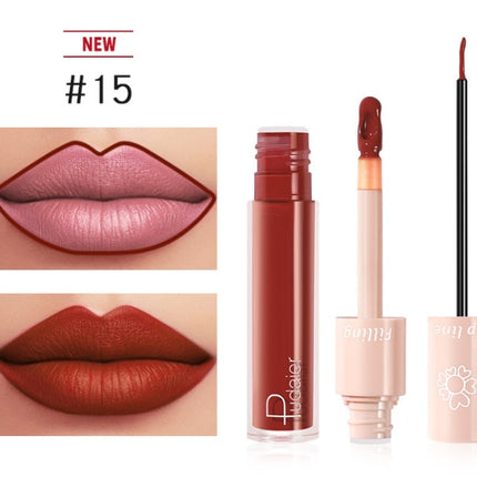 Pudaier Dual Lipstick Lip Gloss Liquid Lipstick