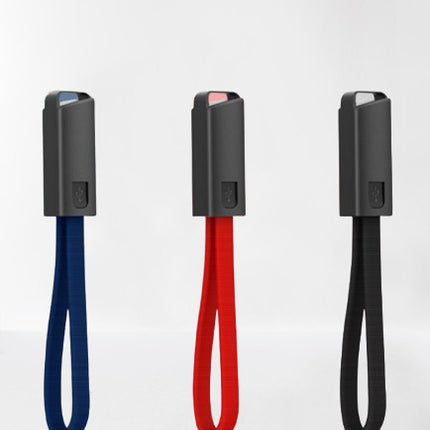 Fast charging cable keychain