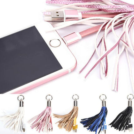 Compatible With Tassel Keychain Data Cable