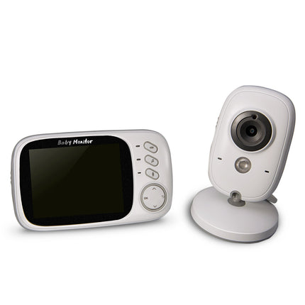 Baby monitor, 3.2-inch color LCD display, Portable Baby Monitor with Two-Way Audio, Night Vision