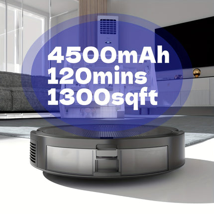 Robot Vacuum Cleaner, 4000pa Max Power Suction, Regular Cleaning, Auto Charging,