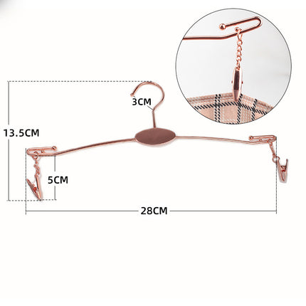 Women Underwear Hangers Women Lingerie Hangers Bra&brief Sets Metal Hangers Clothes Hanger
