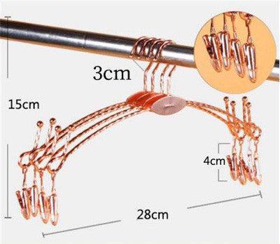 Women Underwear Hangers Women Lingerie Hangers Bra&brief Sets Metal Hangers Clothes Hanger