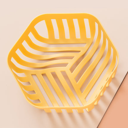 Receive Basket Hollow Out Wash Dish Fruit Basket