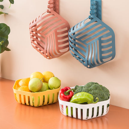 Receive Basket Hollow Out Wash Dish Fruit Basket