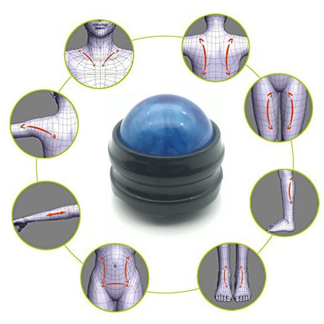 Hand-held Resin Muscle Ice Compress Yoga Roller Massage Ball