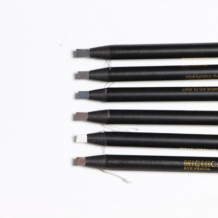 Black Eyebrow Pencil Pull Cord Hard Core Eyebrow Pencil