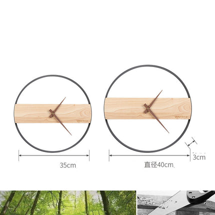 Wooden Wall Clock
