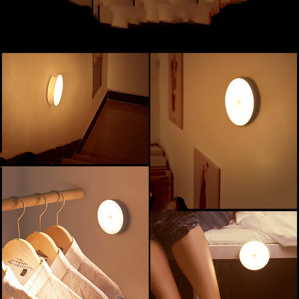 Infrared Wireless Human Body Induction Lamp Rechargeable LED Night Light