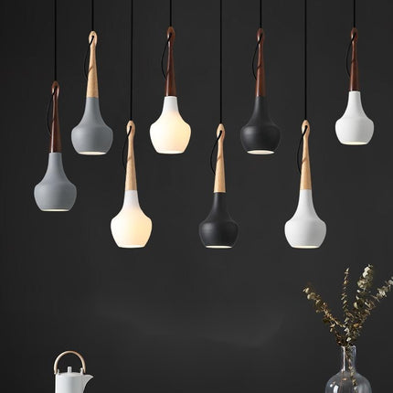 Postmodern Minimalist Dining Room Chandelier