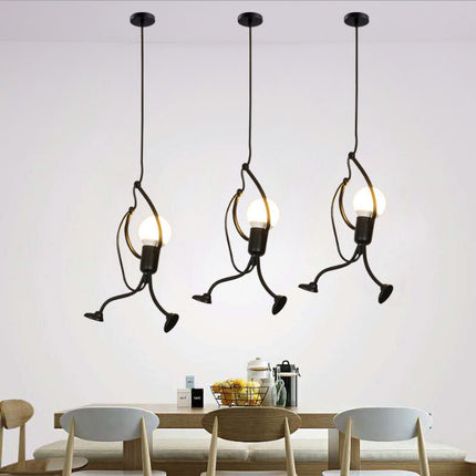 Indoor villain chandelier