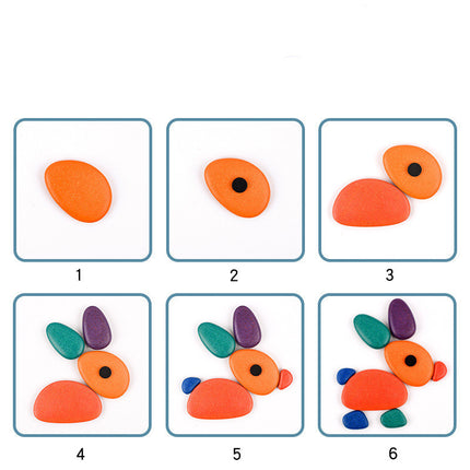 Children's Wooden Building Blocks Baby Educational Fun Toys