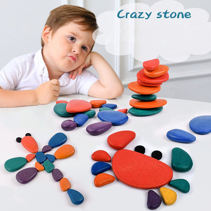 Children's Wooden Building Blocks Baby Educational Fun Toys