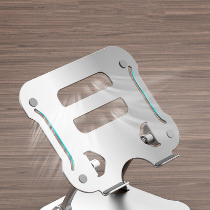 Compatible with Apple, Adjustable Lifting Laptop Bracket Aluminum Alloy Desktop Folding Ipad Tablet Cooling Bracket