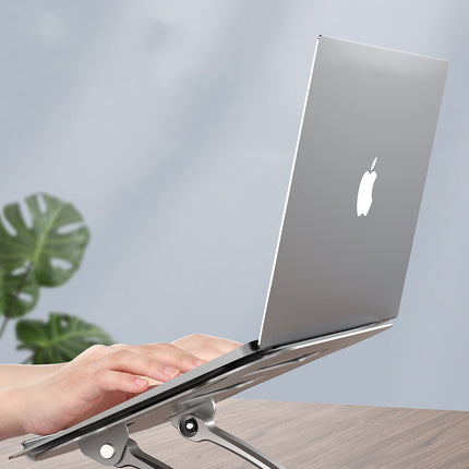 Compatible with Apple, Adjustable Lifting Laptop Bracket Aluminum Alloy Desktop Folding Ipad Tablet Cooling Bracket