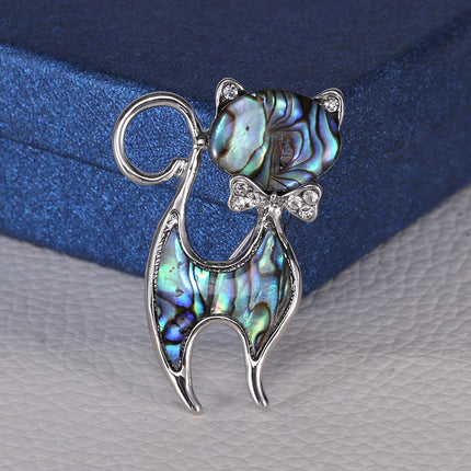 Korean Style Small Fresh And Cute Tortoise Brooch, High-End Shell Men's Suit With Pin Jewelry In Stock