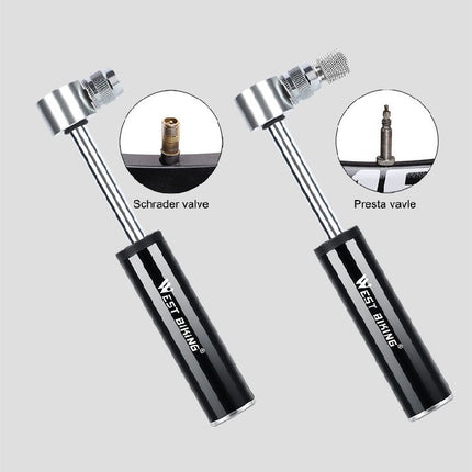 Portable Bicycle Tire Air Inflator Bike Accessories