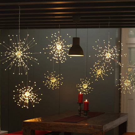 New Solar Firework Light Led Explosion Light