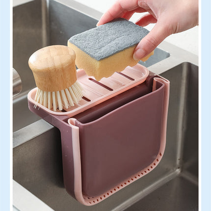 Foldable Drain Filter Shelf Kitchen Drain Basket