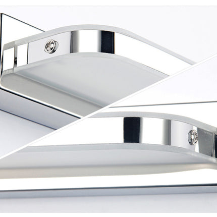 Led Mirror Front Light Bathroom Toilet Water Mist Makeup Light Mirror Light Wall Light Nordic Minimalist Modern Mirror Cabinet Light