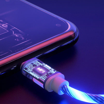 Compatible with Apple , Streamer Data Cable Douyin Luminous Dynamic Mobile Phone Charging Cable
