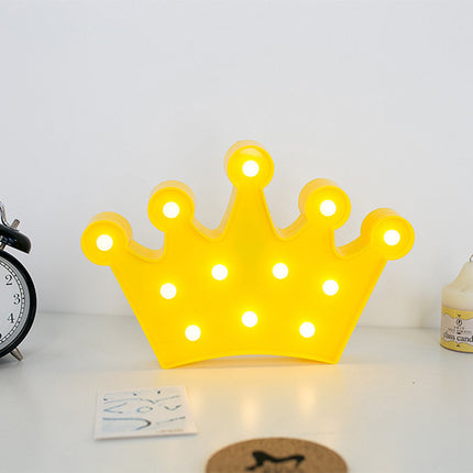 Creative New Crown Modeling Lamp Led Lamp Children's Room Decoration Table Lamp Night Light
