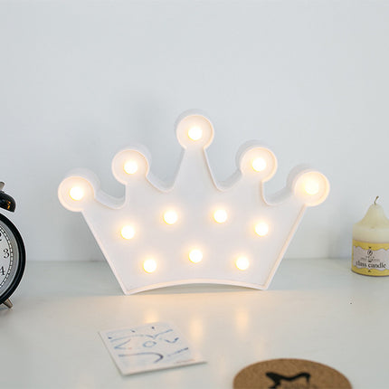 Creative New Crown Modeling Lamp Led Lamp Children's Room Decoration Table Lamp Night Light