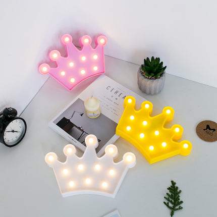 Creative New Crown Modeling Lamp Led Lamp Children's Room Decoration Table Lamp Night Light