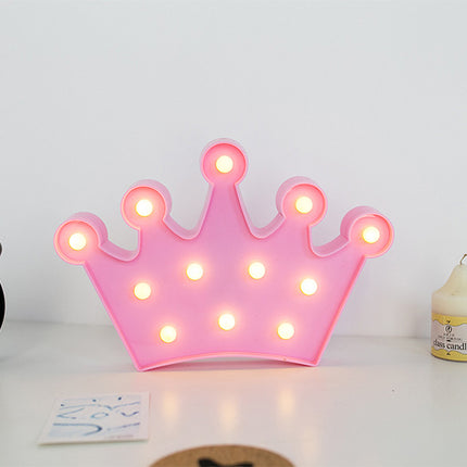 Creative New Crown Modeling Lamp Led Lamp Children's Room Decoration Table Lamp Night Light