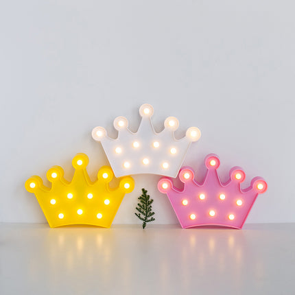Creative New Crown Modeling Lamp Led Lamp Children's Room Decoration Table Lamp Night Light