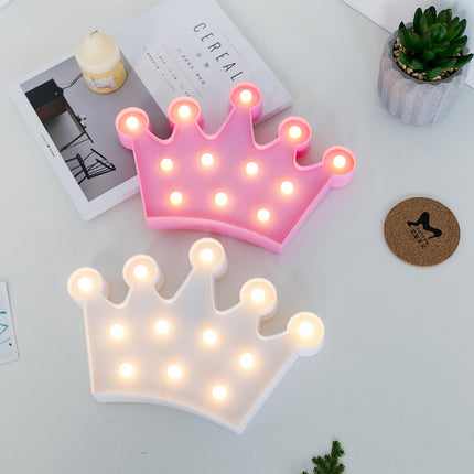 Creative New Crown Modeling Lamp Led Lamp Children's Room Decoration Table Lamp Night Light