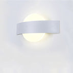White warm white / Round shape