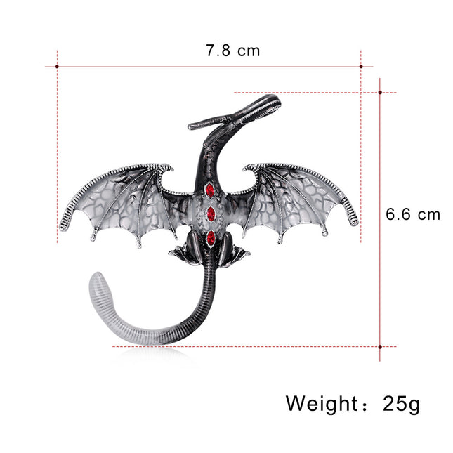 Personalized Cartoon Dragon Brooch All-Match Alloy Brooch