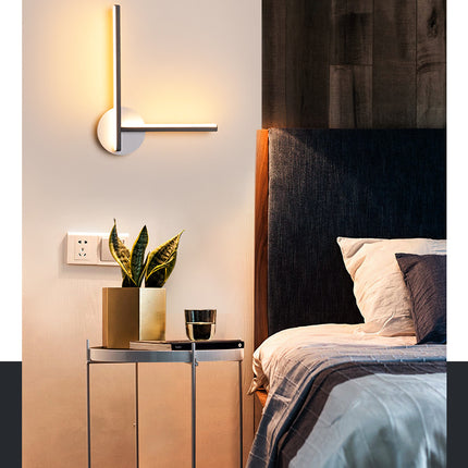 Bedside wall lamp Scandinavian modern simple creative light luxury living room bedroom stairs balcony aisle  reading wall lamp