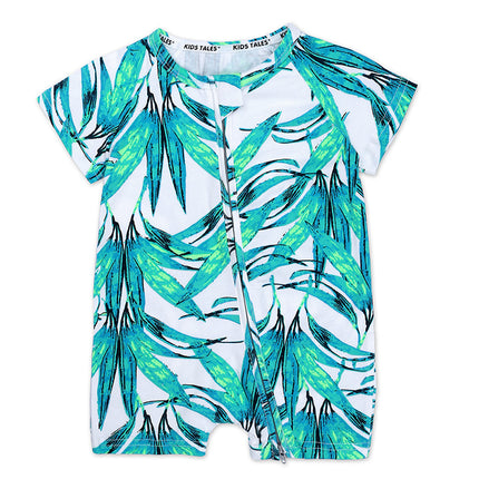 Kids Tales Summer Short-Sleeved One-Piece Baby Cotton Romper Baby