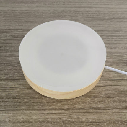 Wooden Night Light Bedside Acrylic Led Warm Light Side A Few Atmosphere Lights Usb5V Power Supply Low Voltage Diy Base