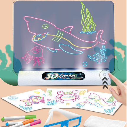 Magic 3D Drawing Board LED Light