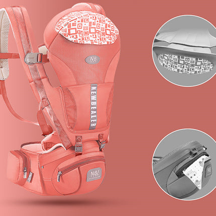 Baby Sling Front And Back Dual-purpose Baby Front Waist Stool, Light And Horizontal Holding Baby Artifact