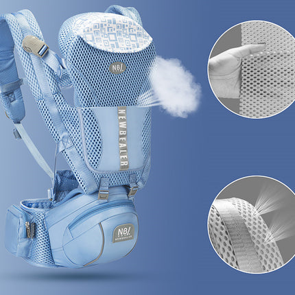 Baby Sling Front And Back Dual-purpose Baby Front Waist Stool, Light And Horizontal Holding Baby Artifact