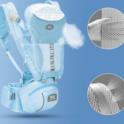 Baby Sling Front And Back Dual-purpose Baby Front Waist Stool, Light And Horizontal Holding Baby Artifact